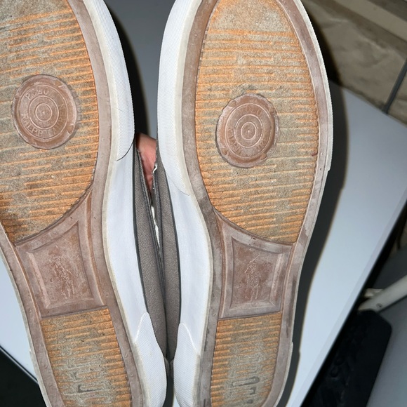 Polo by Ralph Lauren Gray Slip Ons, Sz 10.5 - Picture 3 of 3
